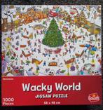 Wacky World puzzel 1000 stukjes "Christmas ", Ophalen of Verzenden, 500 t/m 1500 stukjes, Zo goed als nieuw, Legpuzzel