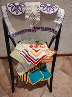 Gehaakte mini pannenlapjes uit Grootmoeders tijd., Ophalen, Nieuw, Stoel(en)