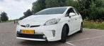 Toyota Prius 1.8 Plug-in Hybrid 136PK Aut, NAP 2012, Euro 5, Zwart, Leder en Stof, Wit