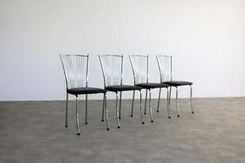 vintage eetkamerstoelen | stoelen | jaren 70 beschikbaar voor biedingen