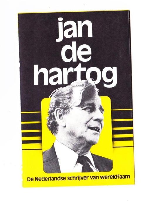 flyer Jan de Hartog, Verzamelen, Overige Verzamelen, Zo goed als nieuw, Ophalen of Verzenden
