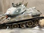 Prachtige WO2 diorama T34 winter, 1:16 dus groot!, Hobby en Vrije tijd, Modelbouw | Figuren en Diorama's, Ophalen, 1:35 tot 1:50
