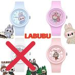 Partij Labubu horloges (Blauw, Roze, Paars), Ophalen of Verzenden, Nieuw, Blauw, Jongen of Meisje