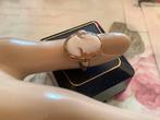 Antieke Gouden Italiaanse ring Camee , 18 karaat goud, Sieraden, Tassen en Uiterlijk, Ringen, Verzenden, Zo goed als nieuw, 17 tot 18