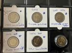 Zes twee euromunten ( UNC) Italië, Ophalen of Verzenden, Buitenland