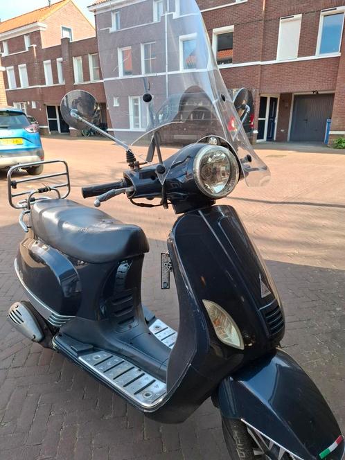 Scooter blauw kenteken onderhoud nodig, Fietsen en Brommers, Snorfietsen en Snorscooters, Gebruikt, Overige merken, Ophalen