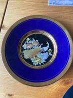 Japans Chokin (met goud ge-etst) porselein schoteltje., Zo goed als nieuw, Ophalen, Keramiek, Japan, Chokin, porselein, decoratie, schaaltje