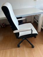 Bureaustoel - Wit/Zwart IKEA, Ophalen, Gebruikt, Wit, Bureaustoel