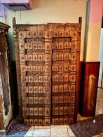 Set antieke massief vintage oude indiase deur poort, Ophalen