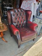 chesterfield fauteuil, Huis en Inrichting, Fauteuils, Ophalen, Gebruikt, 75 tot 100 cm