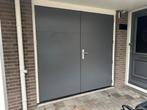 Houten klapdeur garage 225x212, Doe-het-zelf en Verbouw, Garagedeur, Ophalen of Verzenden, Zo goed als nieuw, Hout