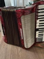 Accordeon cantulia sonatina 4, Muziek en Instrumenten, Accordeons, Gebruikt, Toetsaccordeon, 96-bas, Met koffer