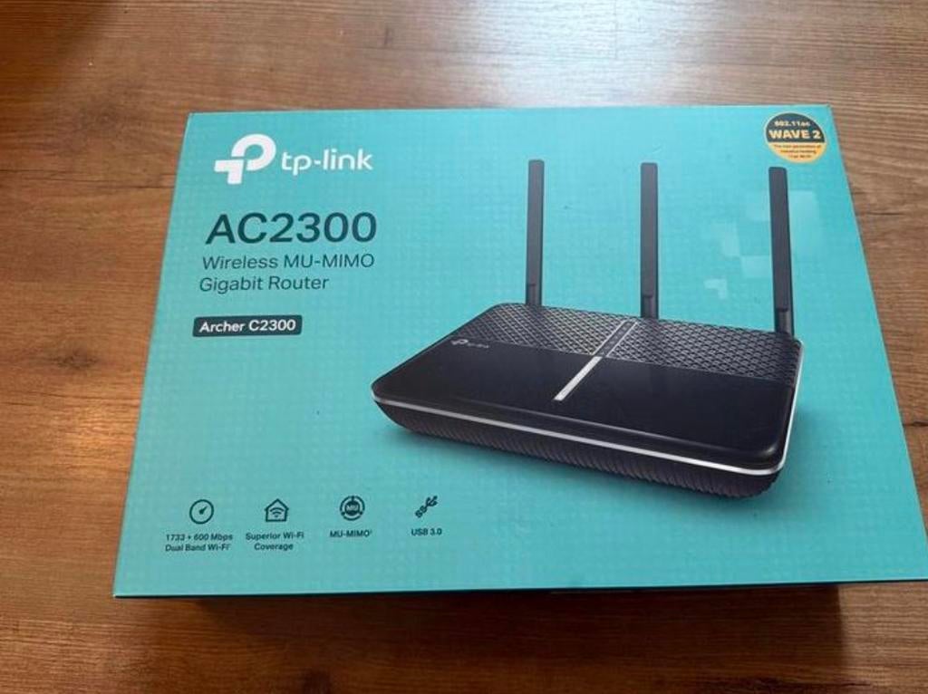 TP-Link Archer C2300 AC2300 Router - Nette Staat, Computers en Software, Routers en Modems, Ophalen of Verzenden, Zo goed als nieuw