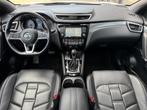 Nissan Qashqai 1.3 DIG-T N-Tec Aut Full Option ACC + Lane BO, Auto's, Nissan, Zwart, 4 cilinders, 1290 kg, Wit