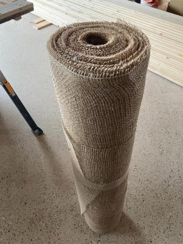 Jute wapeningsgaas Claytec (van 100% natuurlijk materiaal) beschikbaar voor biedingen