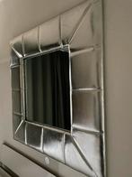 Zilveren spiegel 100x100 cm, Huis en Inrichting, Woonaccessoires | Spiegels, 100 tot 150 cm, Gebruikt, Rechthoekig, 100 tot 125 cm