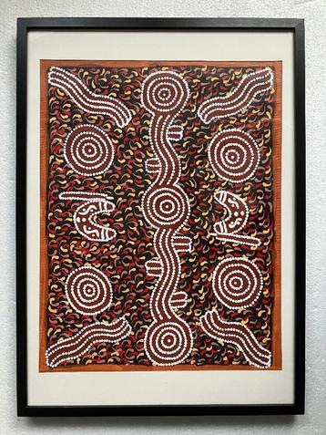 Lynette Granites Nampijinpa (1950 -  ) Aboriginal Schilderij