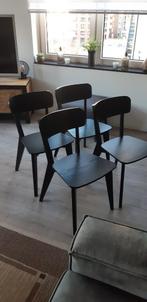lisabo ikea, Huis en Inrichting, Stoelen, Gebruikt, Zwart, Ophalen of Verzenden, Vier