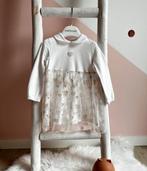 GYMP jurk wit met goud maat 80 of 86 of allebei, Kinderen en Baby's, Babykleding | Maat 80, Meisje, Jurkje of Rokje, Ophalen of Verzenden