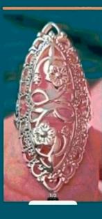 Zilveren ring maat 17, Verzenden, Nieuw, Zilver, Zilver