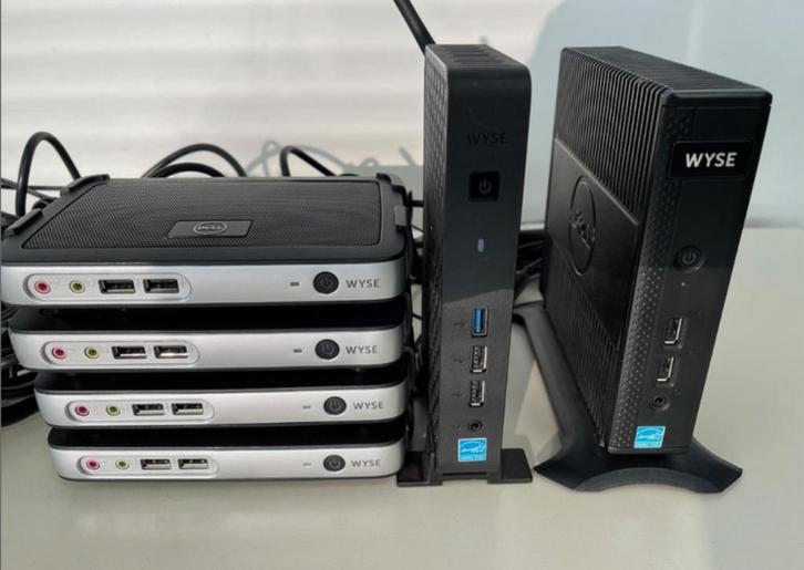 Dell Wyse thinclient diverse types incl. voedingen, Computers en Software, Desktop Pc's, Ophalen of Verzenden