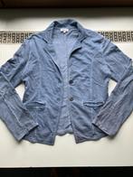 Suzy Q, stoer jeansblauw jasje/colbert/vest maat L, Zo goed als nieuw, Jasje, Verzenden, Blauw