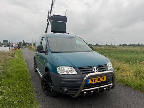 Volkswagen Caddy 1.4 benzine! Apk 01-2026 *trekhaak*bullbar*, Auto's, Bestelauto's, Bedrijf, Te koop, ABS, Schuifdeur, Startonderbreker