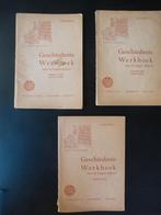 3 delen Geschiedenis Werkboek voor de Lagere School, Boeken, J.Kaspers, Ophalen of Verzenden, 20e eeuw of later, Gelezen