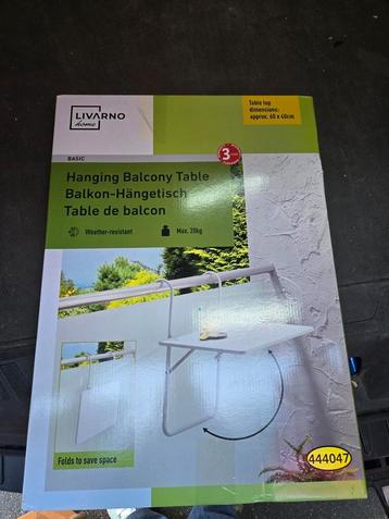 !!Laatste balkontafel!!  Net niet gratis   beschikbaar voor biedingen