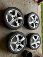17 inch winterbanden VAG 5x112 lichtmetaal, Auto-onderdelen, Ophalen, Gebruikt, Banden en Velgen, 17 inch