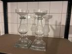 Rivièra Maison Glazen Kandelaren Set, Overige materialen, Overige kleuren, Ophalen of Verzenden, Zo goed als nieuw