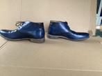 Paulo Bellini maat 42,5 schoenen veterschoenen blauw zgan, Blauw, Boots, Ophalen of Verzenden, Zo goed als nieuw