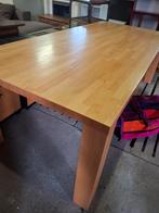 Zwaar essen tafel, Huis en Inrichting, Tafels | Eettafels, Ophalen, Rechthoekig, 200 cm of meer, 100 tot 150 cm