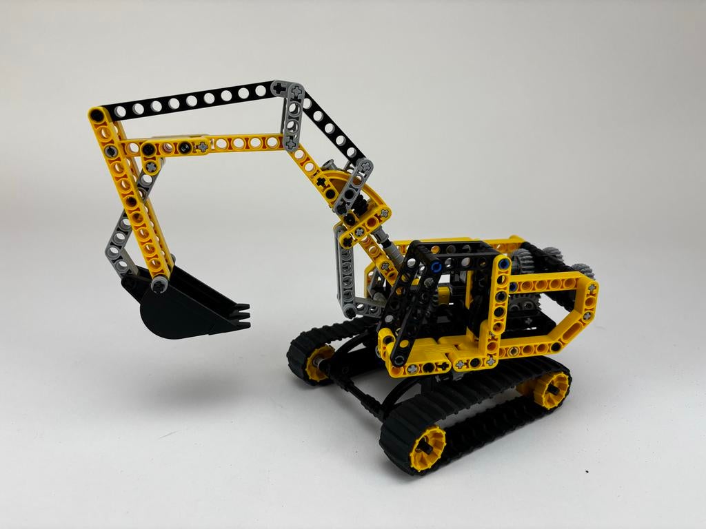 Lego Technic 8419 Graafmachine met Instructies, Ophalen of Verzenden, Gebruikt, Complete set, Lego