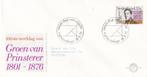 Nederland FDC E148 – Mr. Groen van Pinsterer – NVPH 1090, Postzegels en Munten, Postzegels | Eerstedagenveloppen, Nederland, Beschreven