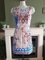 Caroline Biss roze blauwe pencil dress jurk 38 M gratis verz, Kleding | Dames, Jurken, Maat 38/40 (M), Zo goed als nieuw, Knielengte