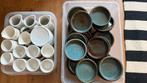 Vintage Tapas schaaltjes aardewerk en villeroy servies, Ophalen, Aardewerk, Overige stijlen, Kop(pen) en/of Schotel(s)
