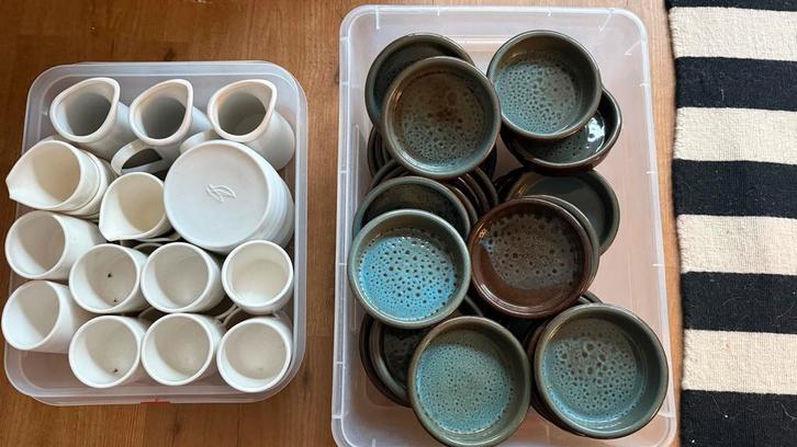 Vintage Tapas schaaltjes aardewerk en villeroy servies, Huis en Inrichting, Keuken | Servies, Kop(pen) en/of Schotel(s), Overige stijlen