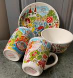 Blond Amsterdam Efteling 4-delige set, Huis en Inrichting, Keuken | Servies, Blond Amsterdam, Ophalen of Verzenden, Zo goed als nieuw