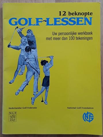 Golf lessen 12. Nederlandse Golf Federatie. 48 bladzijden.  beschikbaar voor biedingen