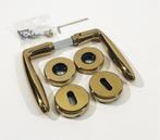 OLIVARI FLAMINIA DEURKRUK MET ROZET EN SLEUTELROZET, Doe-het-zelf en Verbouw, Niet ingevuld, Koper of Messing, Niet ingevuld, Nieuw