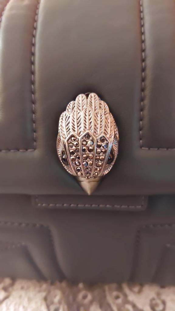 Kurt Geiger kensington tas, Sieraden, Tassen en Uiterlijk, Tassen | Damestassen, Nieuw, Schoudertasje, Grijs, Ophalen of Verzenden