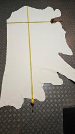 Rund - Leer White(zie omschrijving!), Hobby en Vrije tijd, Overige kleuren, Leer of Kunstleer, Nieuw, Ophalen of Verzenden