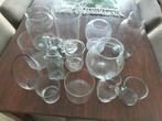 14 glazen vazen samen 20 euro, Huis en Inrichting, Woonaccessoires | Vazen, Ophalen, Gebruikt, Overige kleuren, Glas