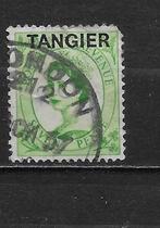 Brits Tanger 1952, Verzenden, Marokko, Gestempeld