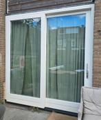 Nette houten hef schuifpui triple glas 253.5 b x 266 h, Doe-het-zelf en Verbouw, Ophalen, Kunststof, 225 cm of meer, Zo goed als nieuw