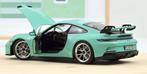 Porsche 911 GT3 2021 Mint groen Lim.Ed. NOREV 1/18 187316, Verzenden, Nieuw, Auto, Norev
