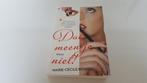 Boek: Dat meen je niet!, van Marie-Cecile Beniers, Ophalen of Verzenden, Zo goed als nieuw, Marie-Cecile Beniers