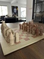 Speksteen schaakspel uit Kenia, Ophalen of Verzenden