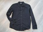 Zwart Bikkembergs overhemd maat 43 (XL), Zwart, Ophalen of Verzenden, Zo goed als nieuw, Bikkembergs